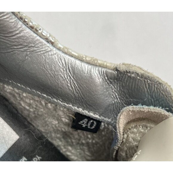 P448 Thea Platform Sneakers in Silver - Picture 9 of 9